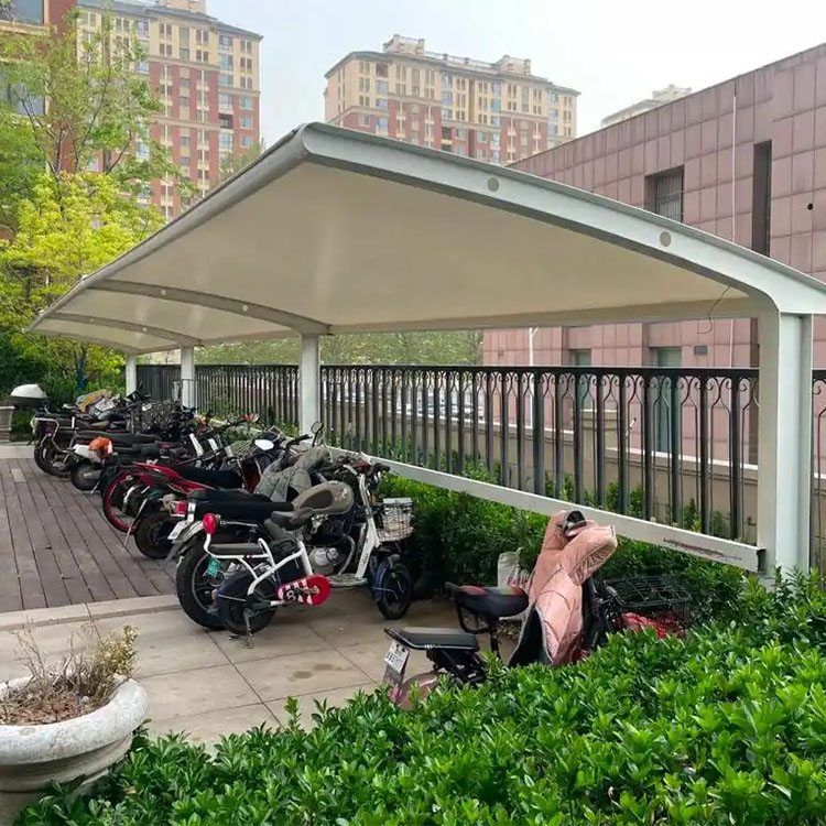 垣曲县膜结构电动车棚